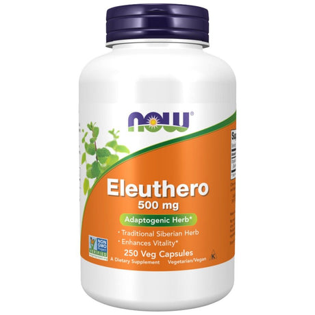 Eleuthero 500 mg | Siberian Ginseng - 250 capsules - Nutra Best Europe