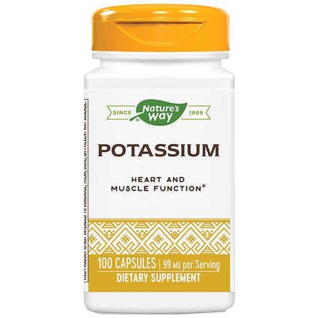 Potassium Complex 99 mg - 100 capsules - Nutra Best Europe