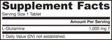 L-Glutamine 100 Easy-Solv 1000 mg - 100 Tablets - Nutra Best Europe