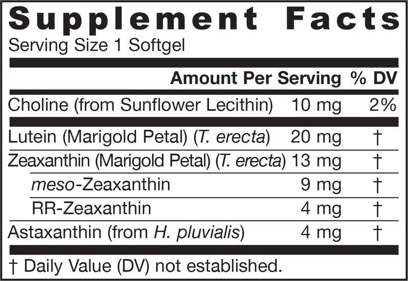 Macula Protective Factors - 30 Gel capsules - Nutra Best Europe