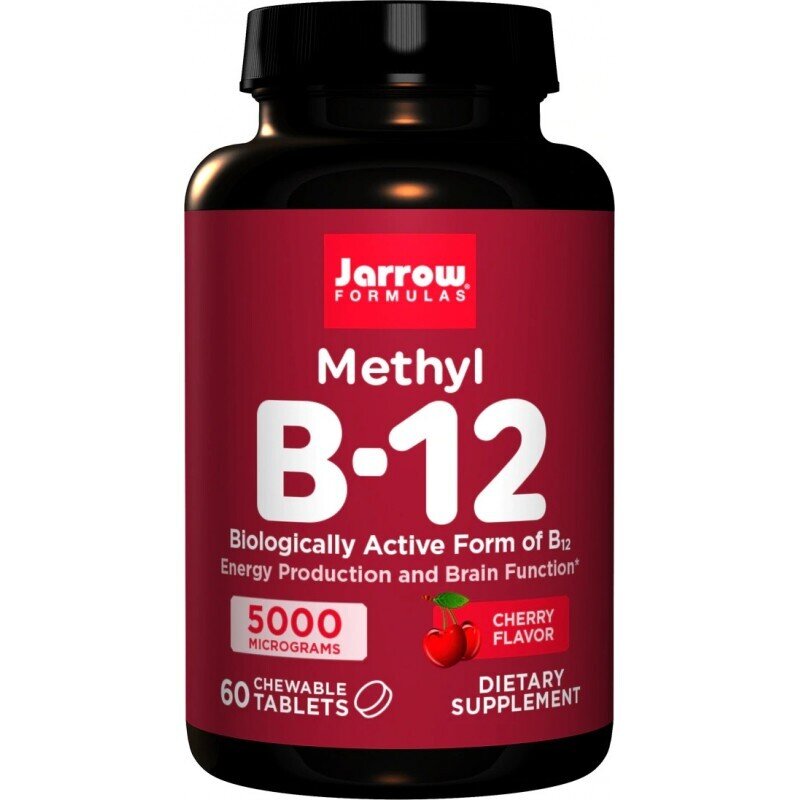 Methyl B-12 5000 mcg - 60 Sublingual Tablets - Nutra Best Europe