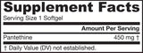Pantethine 450 mg - 60 Gel capsules - Nutra Best Europe