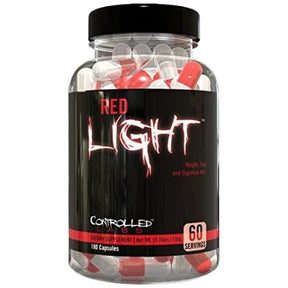 Red Light | Thermogenic Weight, Test & Digestive Aid - 180 capsules - Nutra Best Europe