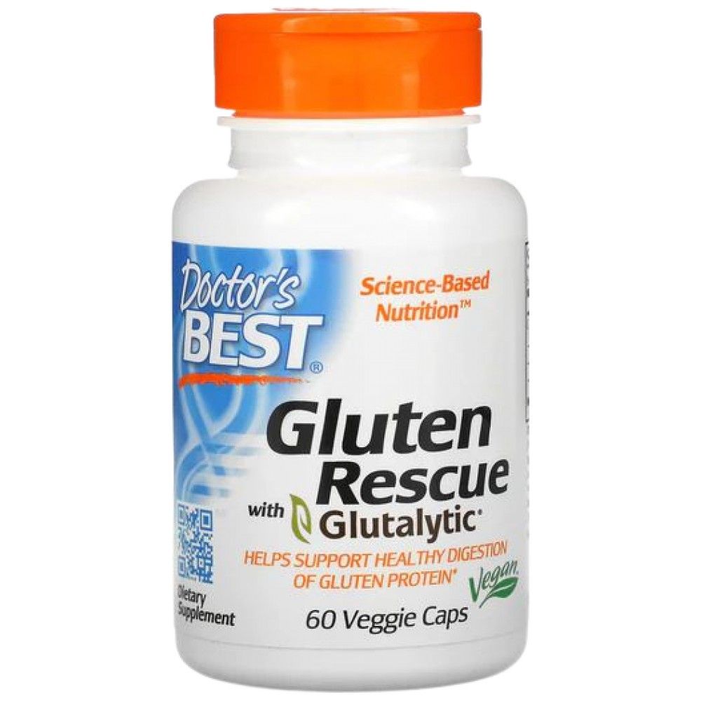 Gluten Rescue | with Glutalytic® - 60 capsules - Nutra Best Europe