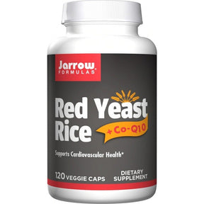 Red Yeast Rice 1200mg + CoQ10 100mg - Red Yeast Rice + Coenzyme Q10 120 caps - Nutra Best Europe