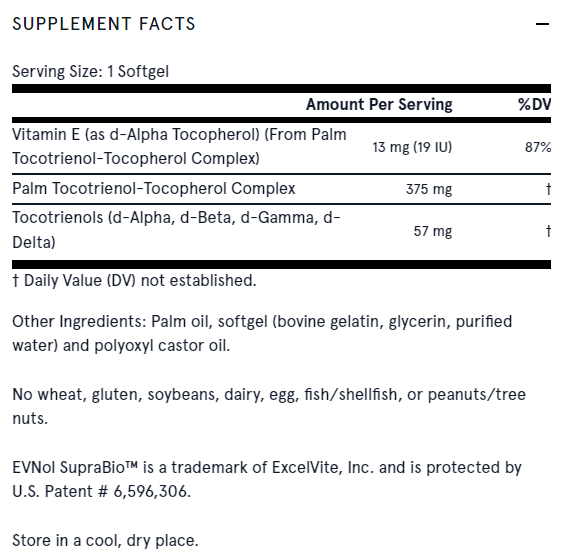 Toco-Sorb - 60 Gel Capsules - Nutra Best Europe