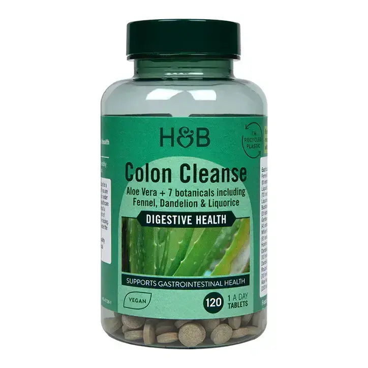 Aloe Vera Colon Cleanse 330 mg - 60 Tablets - Nutra Best Europe