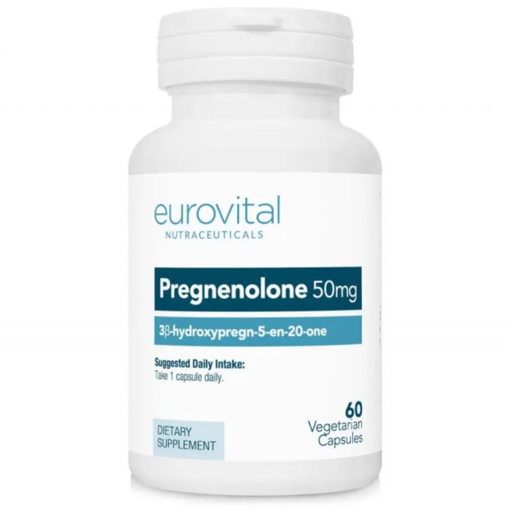 Eurovital Pregnenolone - Pregnenolone 60 Vcaps - Nutra Best Europe
