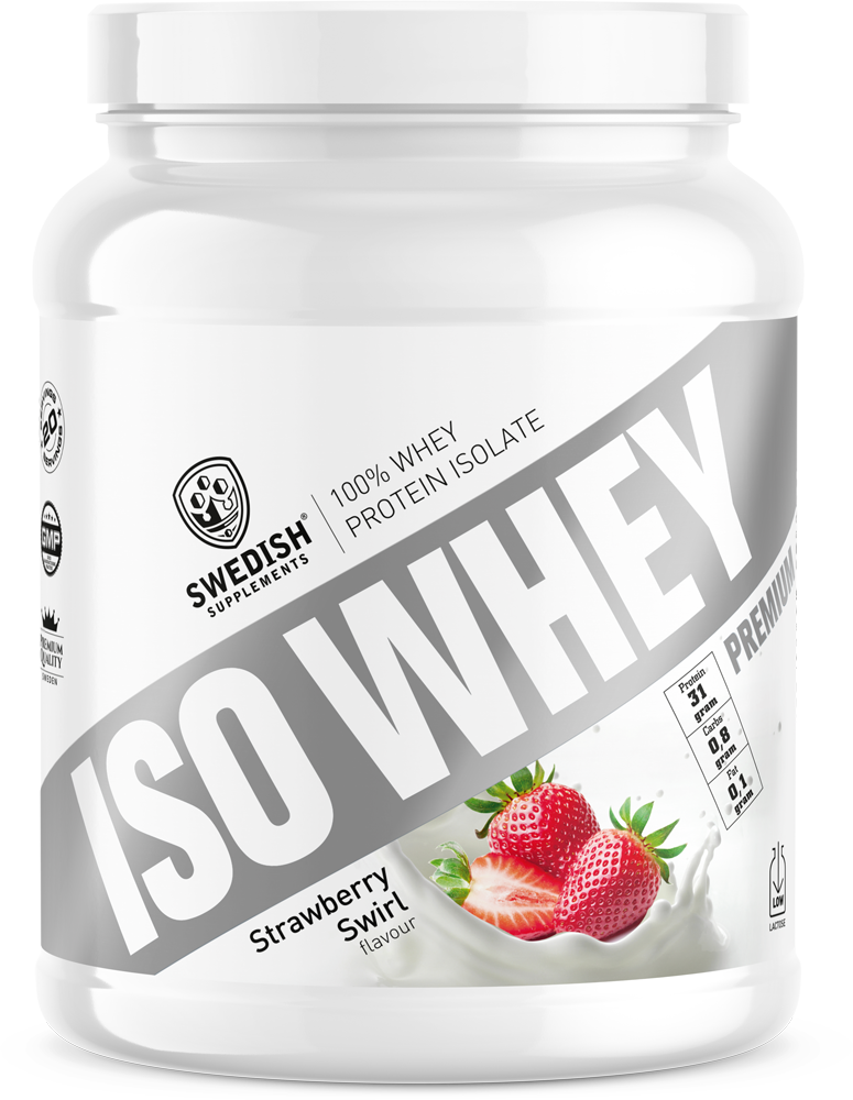 SWEDISH Supplements ISO Whey / Premium Isolate Protein [700 grams, 20 Doses] - Nutra Best Europe