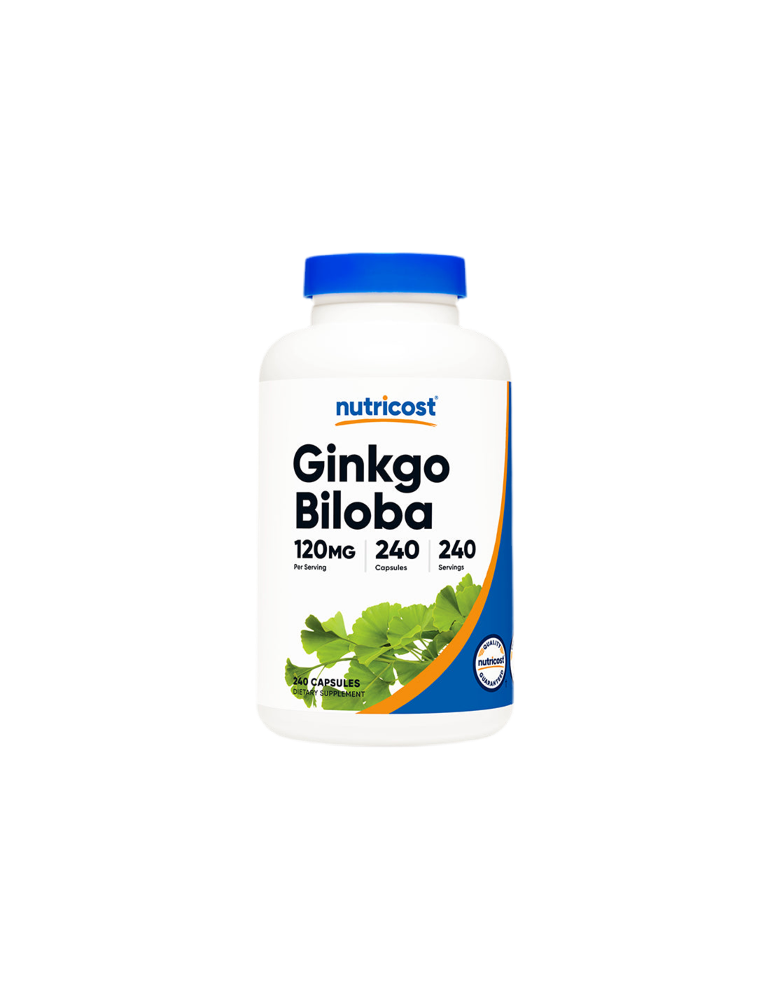 Memory - Ginkgo Biloba, 120 mg/ 240 capsules Nutricost - Nutra Best Europe