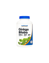 Memory - Ginkgo Biloba, 120 mg/ 240 capsules Nutricost - Nutra Best Europe