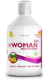 Women 50+ multivitamins for women with collagen 1497 mg - 149 active ingredients /500 ml/ - Nutra Best Europe
