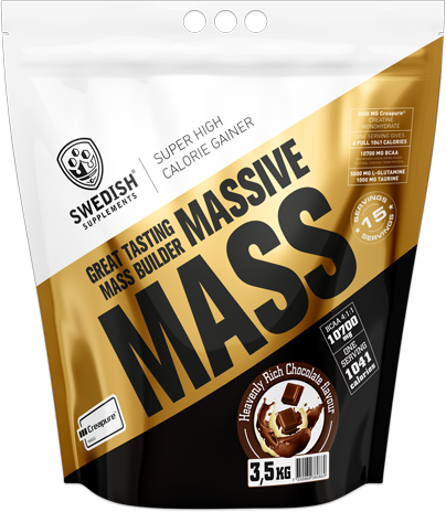 SWEDISH Supplements Massive Mass Gainer 3.50 kg - Nutra Best Europe