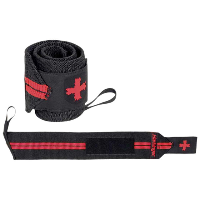 Wristwraps / Red Line - Black - Nutra Best Europe