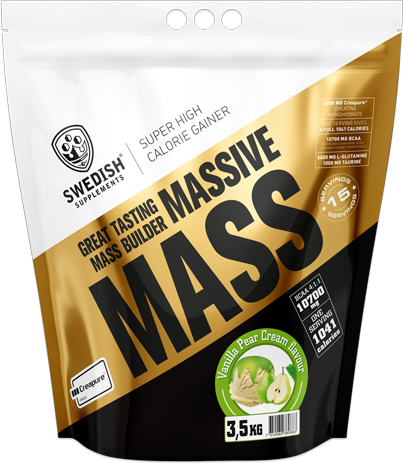 SWEDISH Supplements Massive Mass Gainer 3.50 kg - Nutra Best Europe