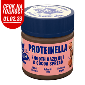 Proteinella Hazelnut and cocoa 200 g - liquid chocolate without added sugar and without palm oil - Nutra Best Europe