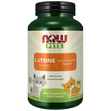 L-Lysine Powder | for Cats - 226.8 grams - Nutra Best Europe