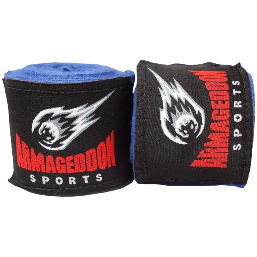 Boxing Hand Wraps 4.5 m - Blue / Boxing bandages 4.5 m - Blue 4.5 Meters - Nutra Best Europe