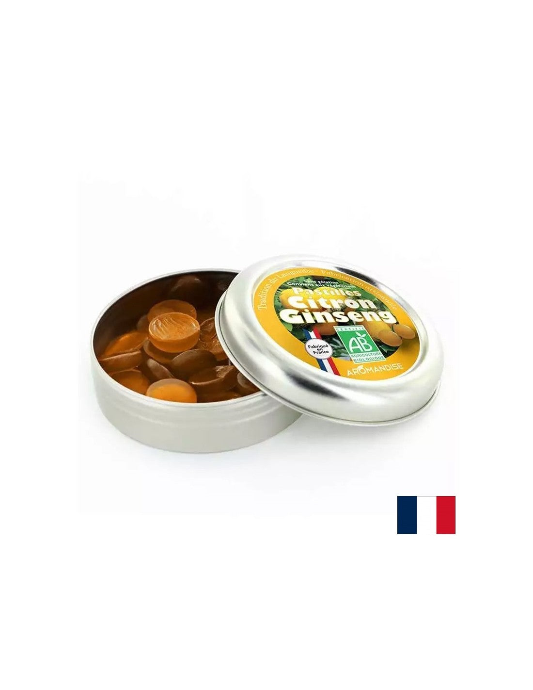 Pasztilla citrommal és ginzenggel, 45 g