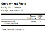 Ashwagandha Root 450 mg - 100 kapszula