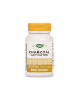 Digestive System Detox - Activated Charcoal, 100 Capsules Nature's Way - Nutra Best Europe