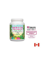Vegán fehérjepor gyerekeknek - Bio gyümölcsökkel, zöldségekkel és fűszernövényekkel - Csokoládé ízű, 460 g <tc>Natural Factors</tc>