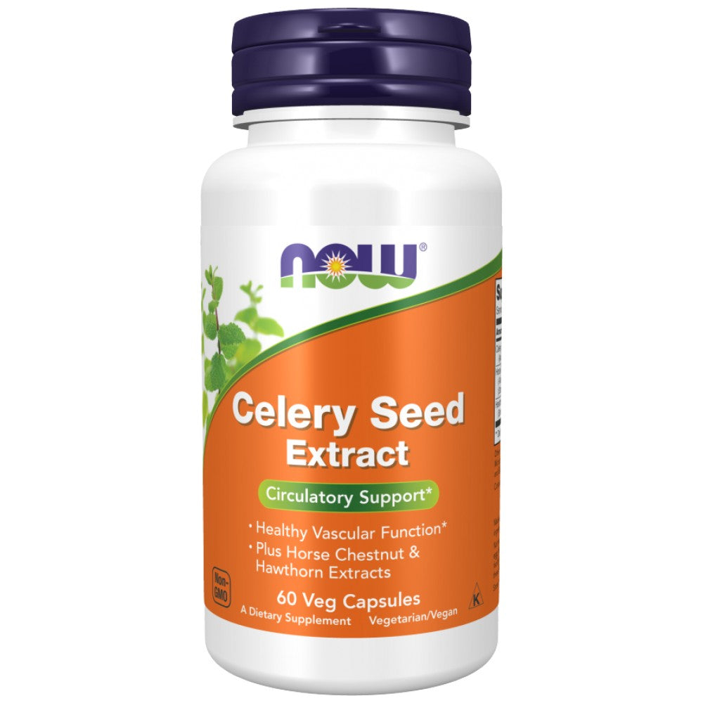 Celery Seed Extract 100 mg | with Horse Chestnut & Hawthorn - 60 capsules - Nutra Best Europe