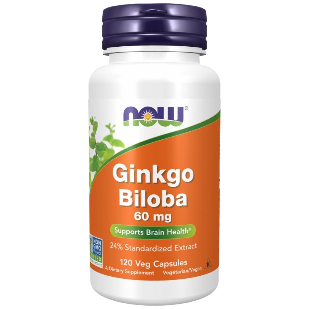 Ginkgo Biloba 60 mg - 60 capsules - Nutra Best Europe