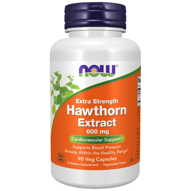 Hawthorn Extract 600 mg | Extra Strength - 90 capsules - Nutra Best Europe