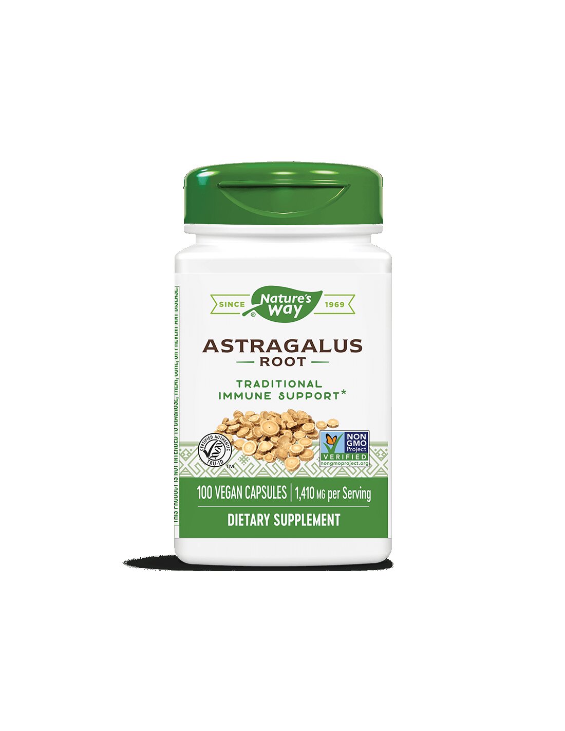 Erős immunitás és energia - Astragalus, 470 mg, 100 kapszula Nature's Way