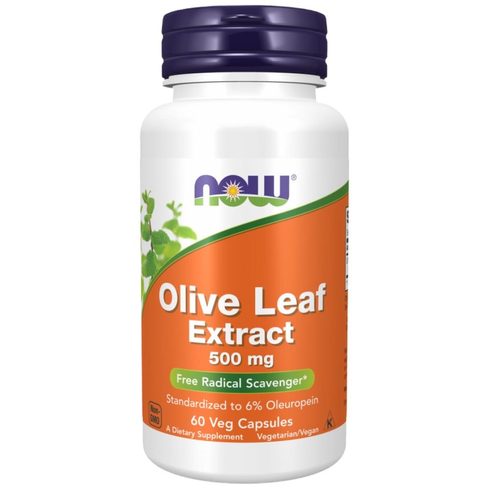 Olive Leaf Extract 500 mg - 60 capsules - Nutra Best Europe
