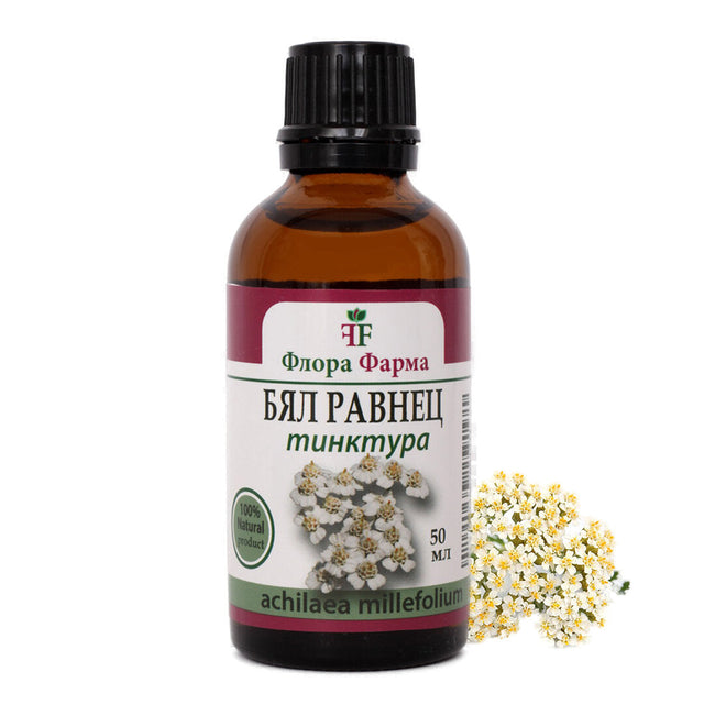 Yarrow 750 mg – tincture 50 ml FLORA FARMA - Nutra Best Europe