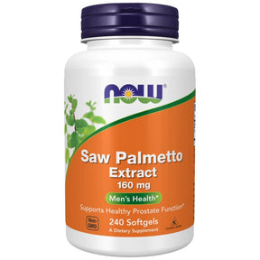Saw Palmetto Extract 160 mg - 240 Gel capsules - Nutra Best Europe