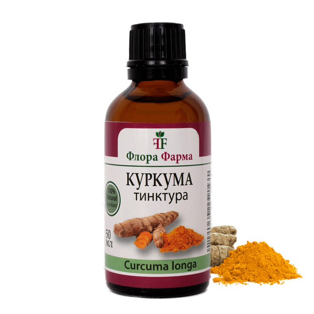 Turmeric 750 mg - tincture 50 ml FLORA FARMA - Nutra Best Europe
