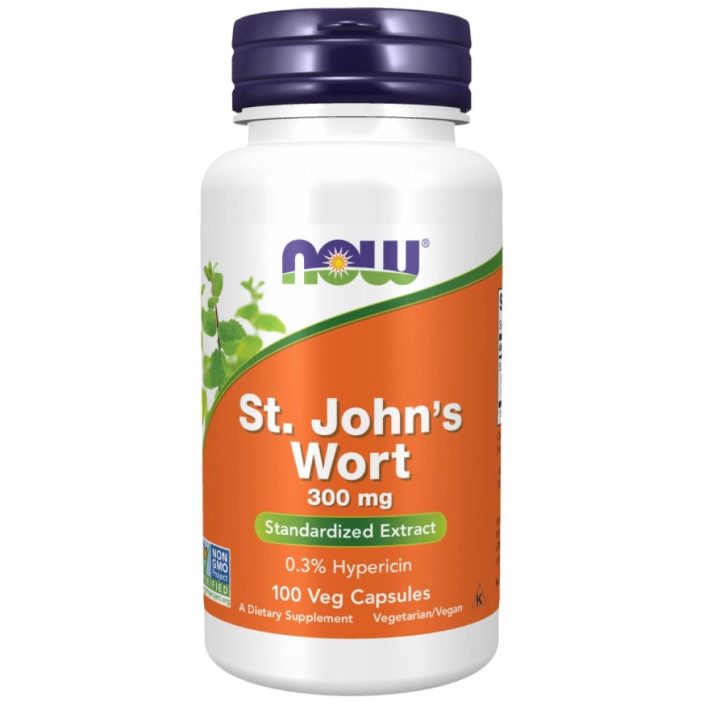 St. John's Wort 300 mg - 250 capsules - Nutra Best Europe