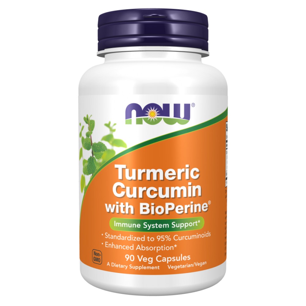 Turmeric Curcumin with BioPerine® - 90 capsules - Nutra Best Europe