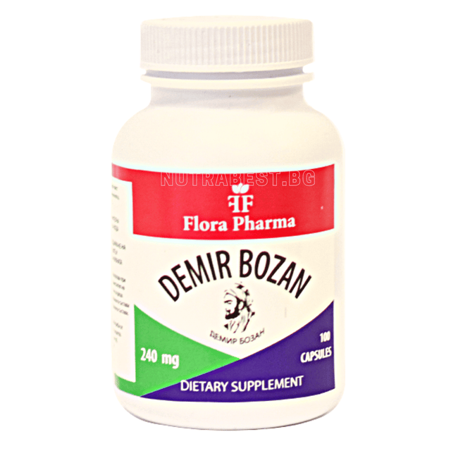 DEMIR BOZAN 480 mg /100 capsules, 50 doses/ FLORA FARMA - Nutra Best Europe