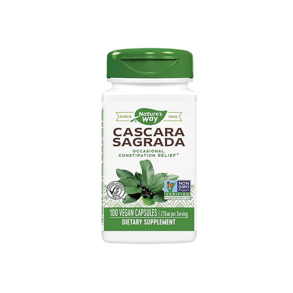Cascara Sagrada 425 mg - 100 capsules - Nutra Best Europe