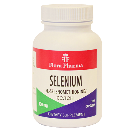 SELENIUM 200 mcg /100 capsules, 50 doses/ FLORA FARMA - Nutra Best Europe