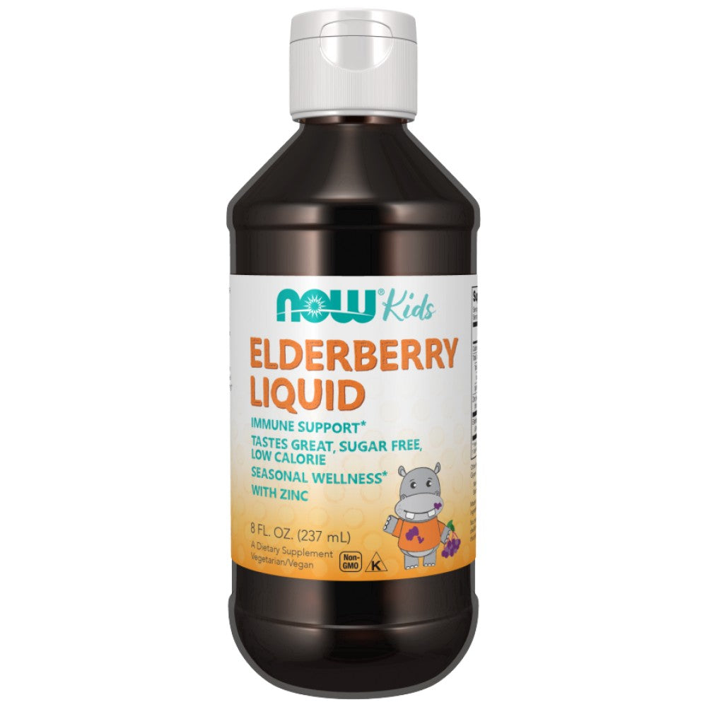 Elderberry Liquid for Kids - 237 ml - Nutra Best Europe