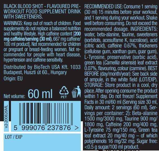 Black Blood Shot / 60 ml - Nutra Best Europe