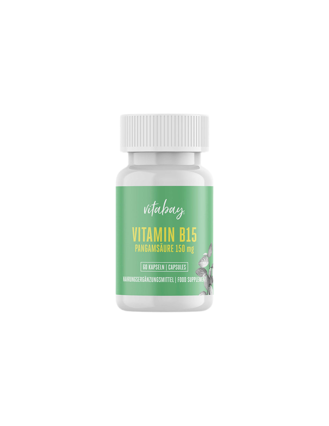 Vitamin B15 / Vitamin B15 (Pangamic acid), 60 capsules - Nutra Best Europe