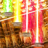 4D LED arcmaszk fotonterápiával - 82 LED x 4 féle fény