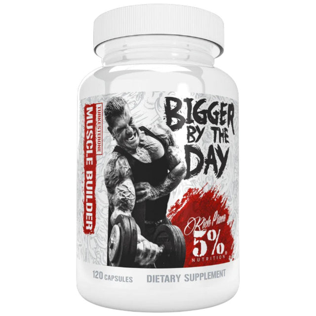 Bigger By The Day | with Turkesterone Muscle Builder - 120 capsules - Nutra Best Europe