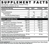 Burn Non-Stim Powder - 210 grams - Nutra Best Europe