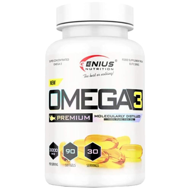 Omega 3 - 90 Gel Capsules - Nutra Best Europe