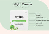Éjszakai krém retinollal, hialuronnal és kollagénnel 50 ml <tc>Swedish Nutra</tc>