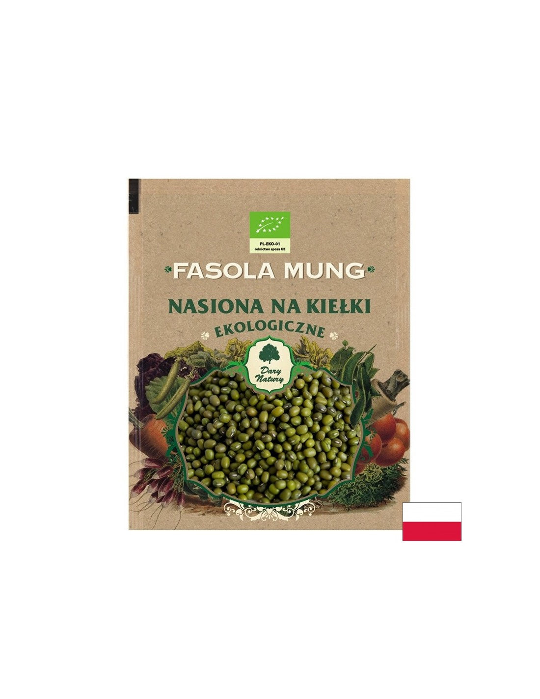 Mung bab - Bio csíráztató magvak, 50 g <tc>Dary Natury</tc>