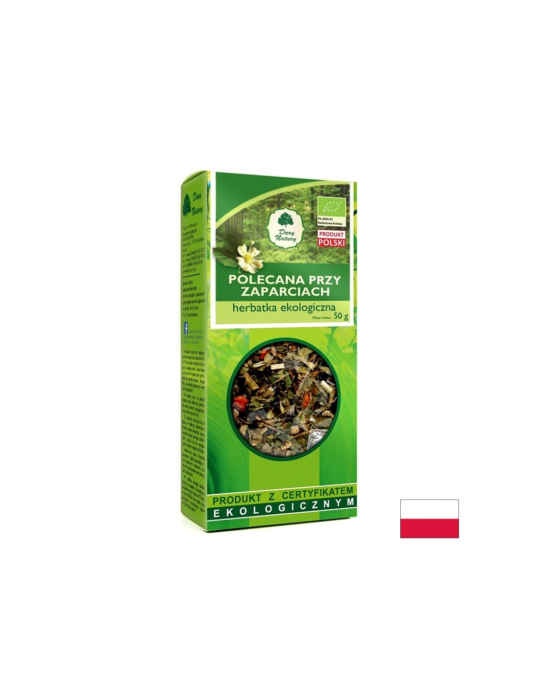 Gyógynövénykeverék székrekedés (székrekedés) Bio, 50 g