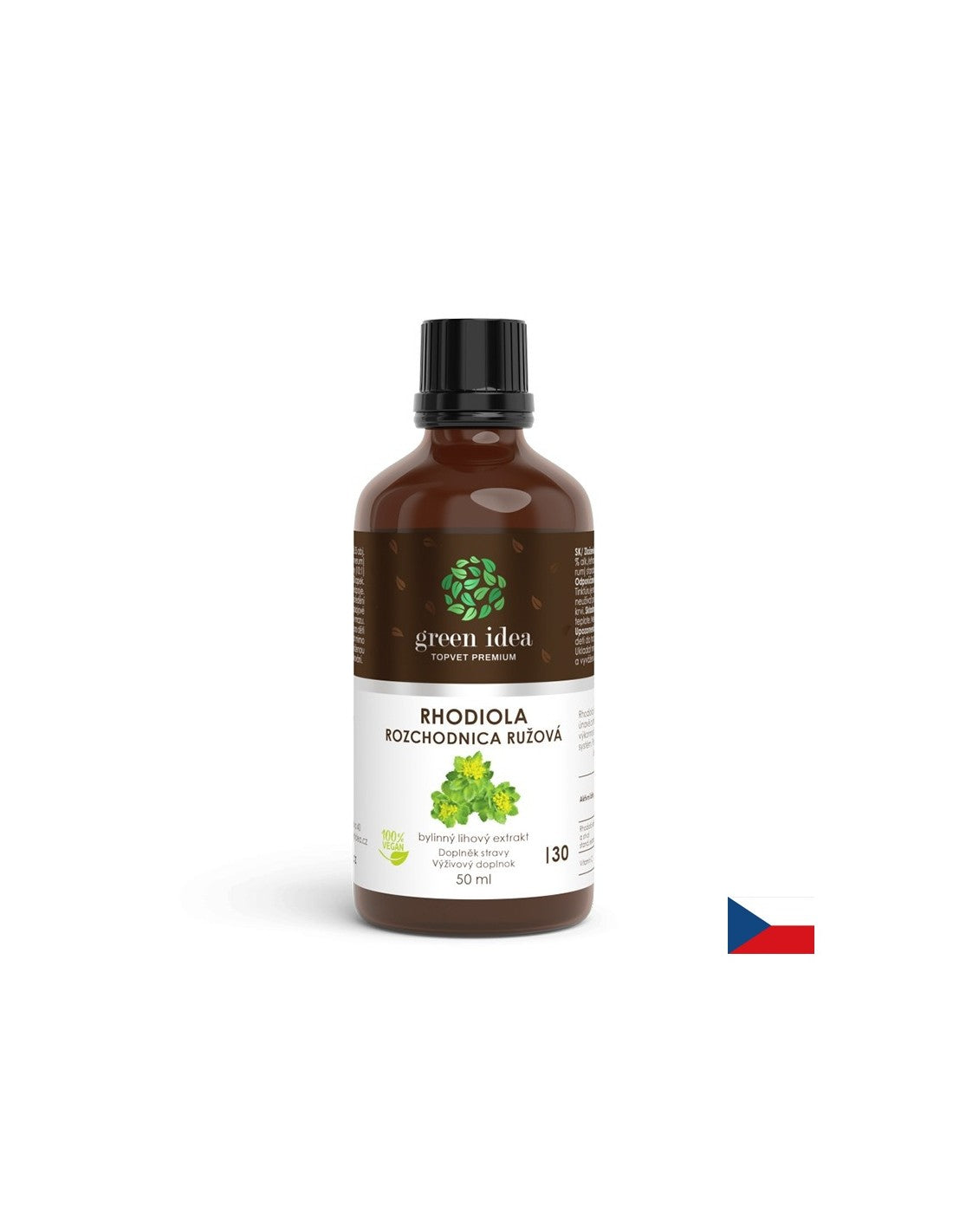Stressz és jó hangulat - Aranygyökér + C-vitamin, 50 ml tinktúra